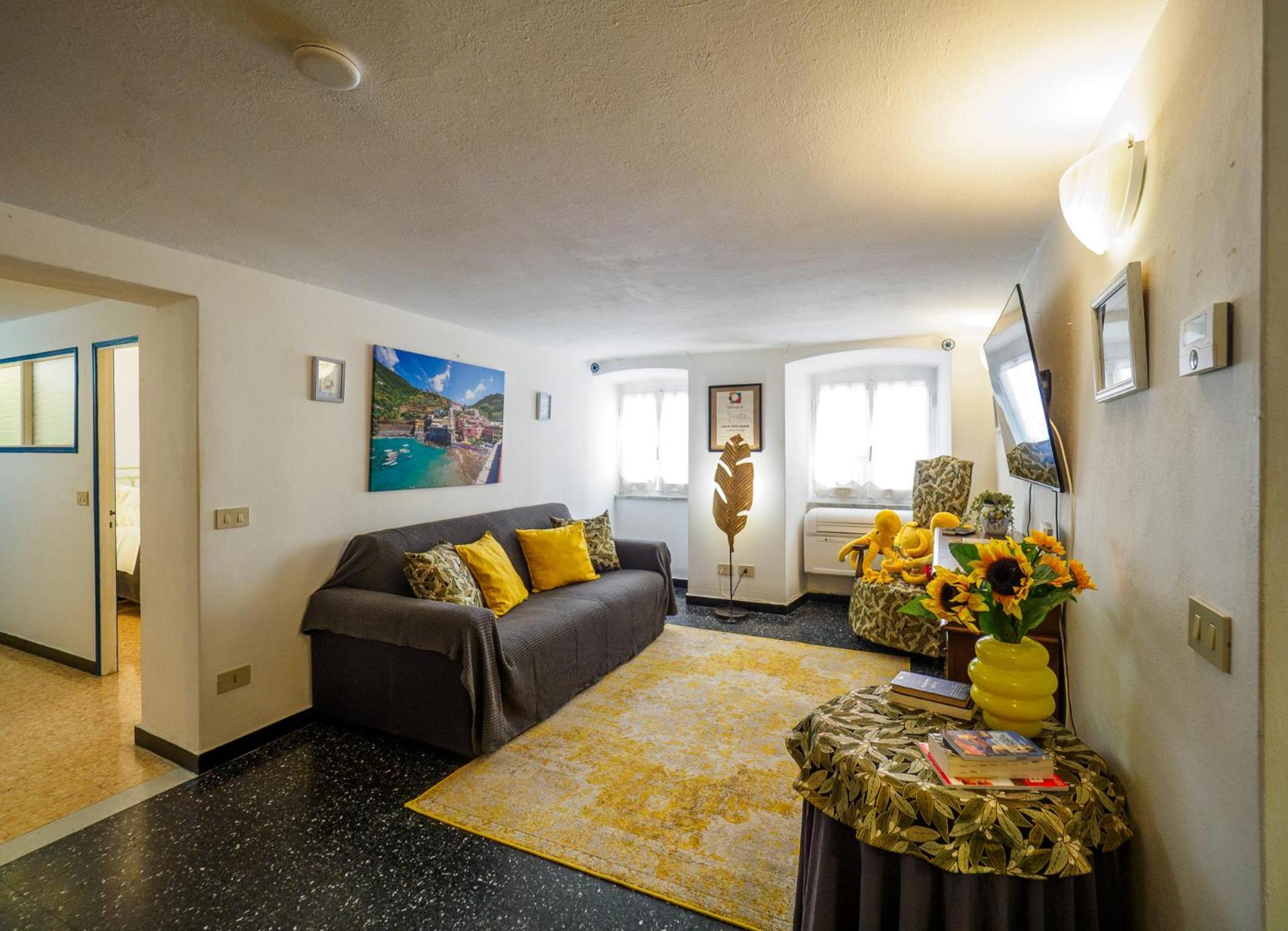 Mainetta Sea View Apartment With Ac Vernazza Exterior foto